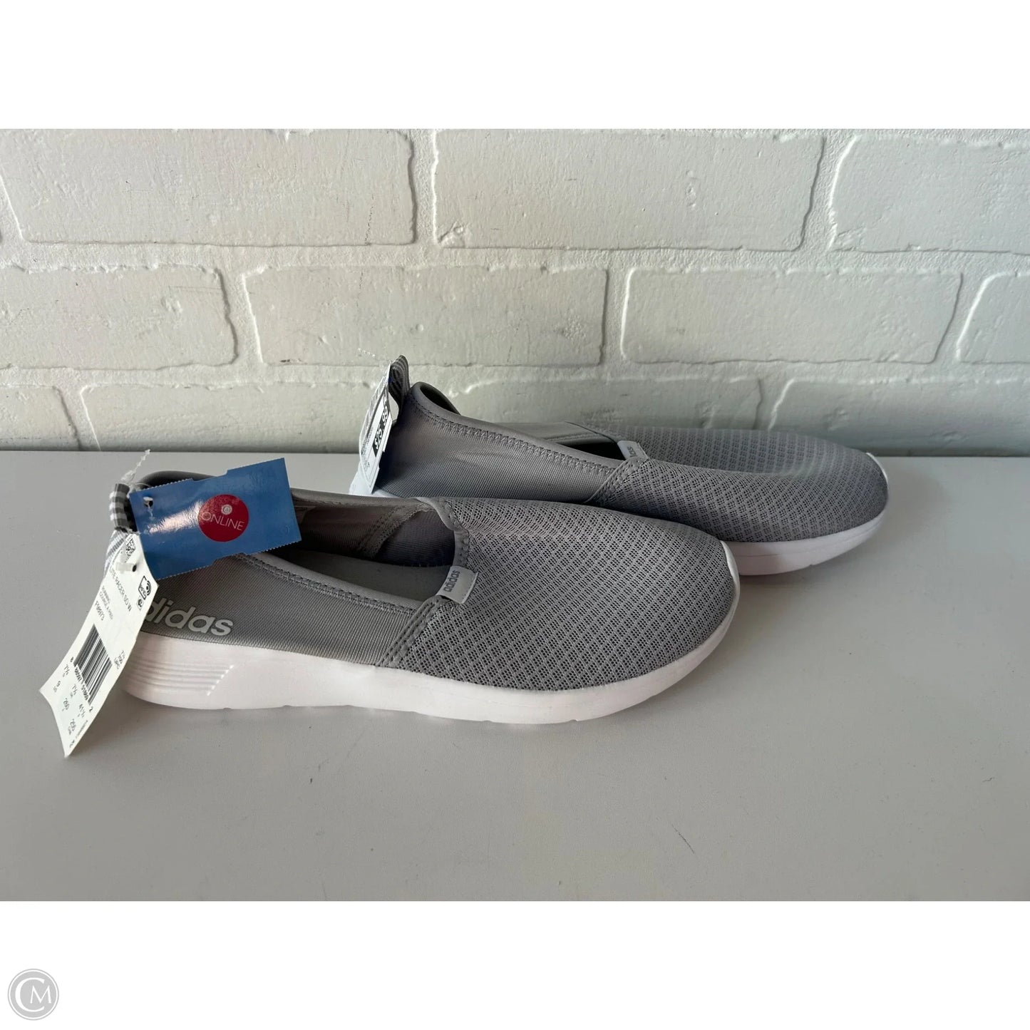 Shoes Sneakers By Adidas In Grey, Size: 9