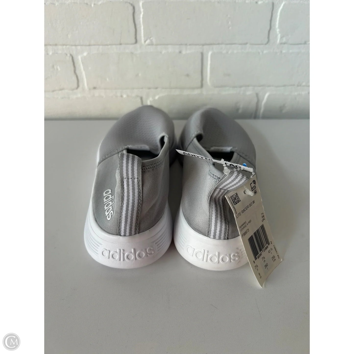 Shoes Sneakers By Adidas In Grey, Size: 9