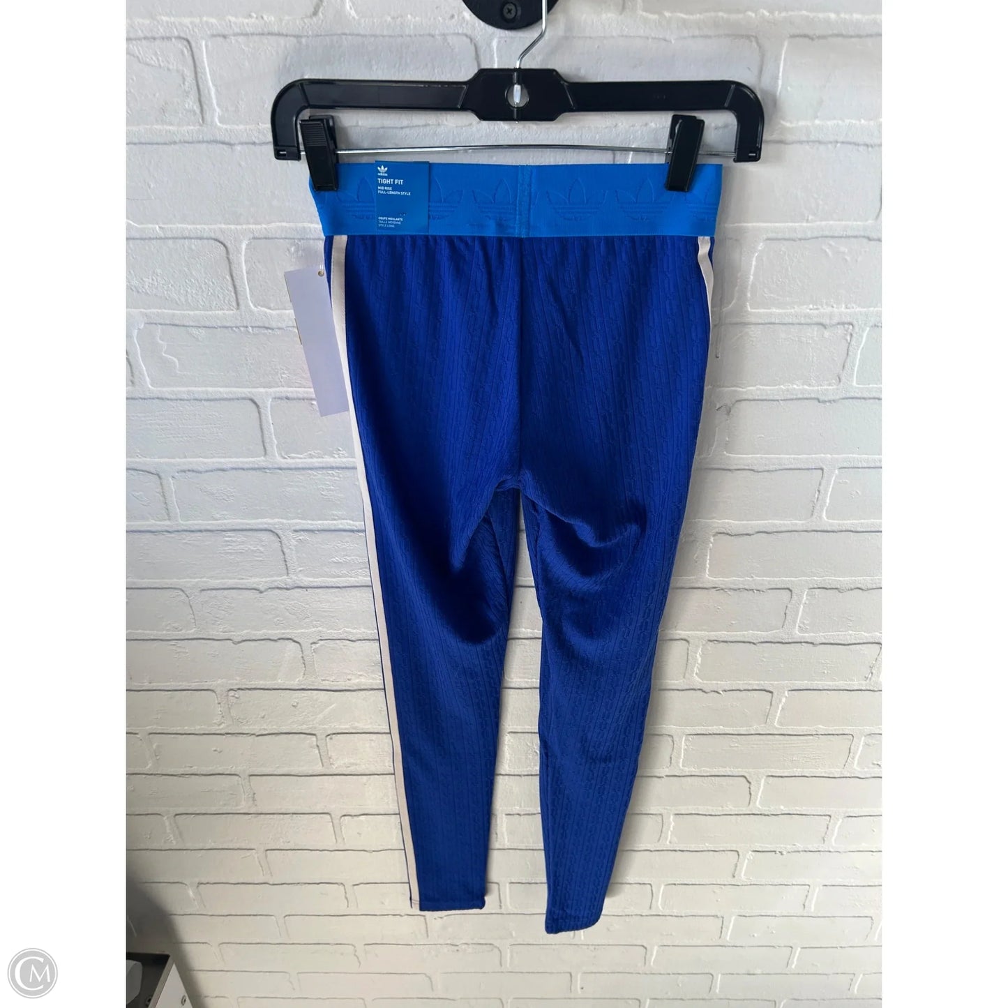 Athletic Leggings By Adidas In Blue, Size: 0