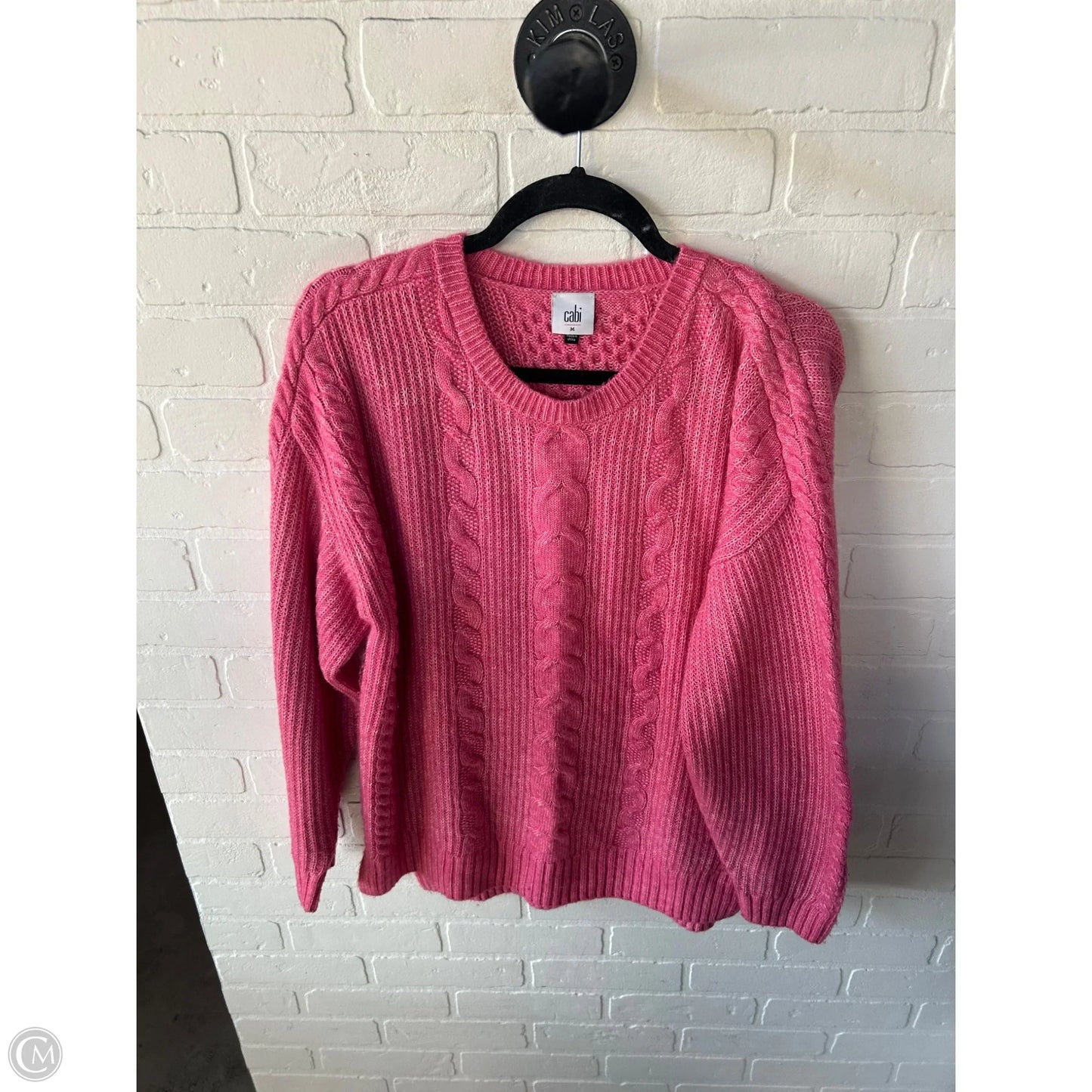Sweater By Cabi In Pink, Size: M