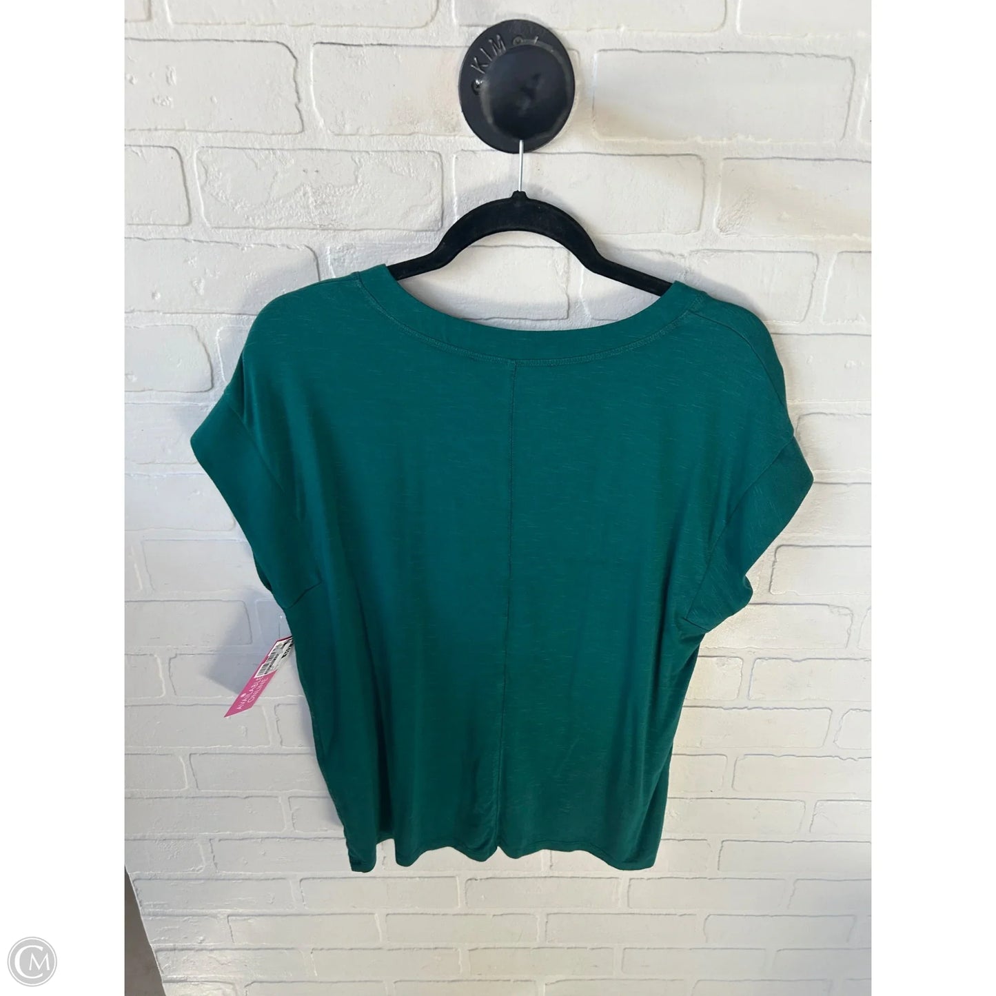 Top Short Sleeve By White House Black Market In Green, Size: M