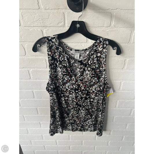 Top Sleeveless By White House Black Market In Black & Green, Size: M