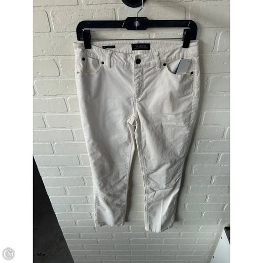 Pants Corduroy By Talbots In Cream, Size: 4