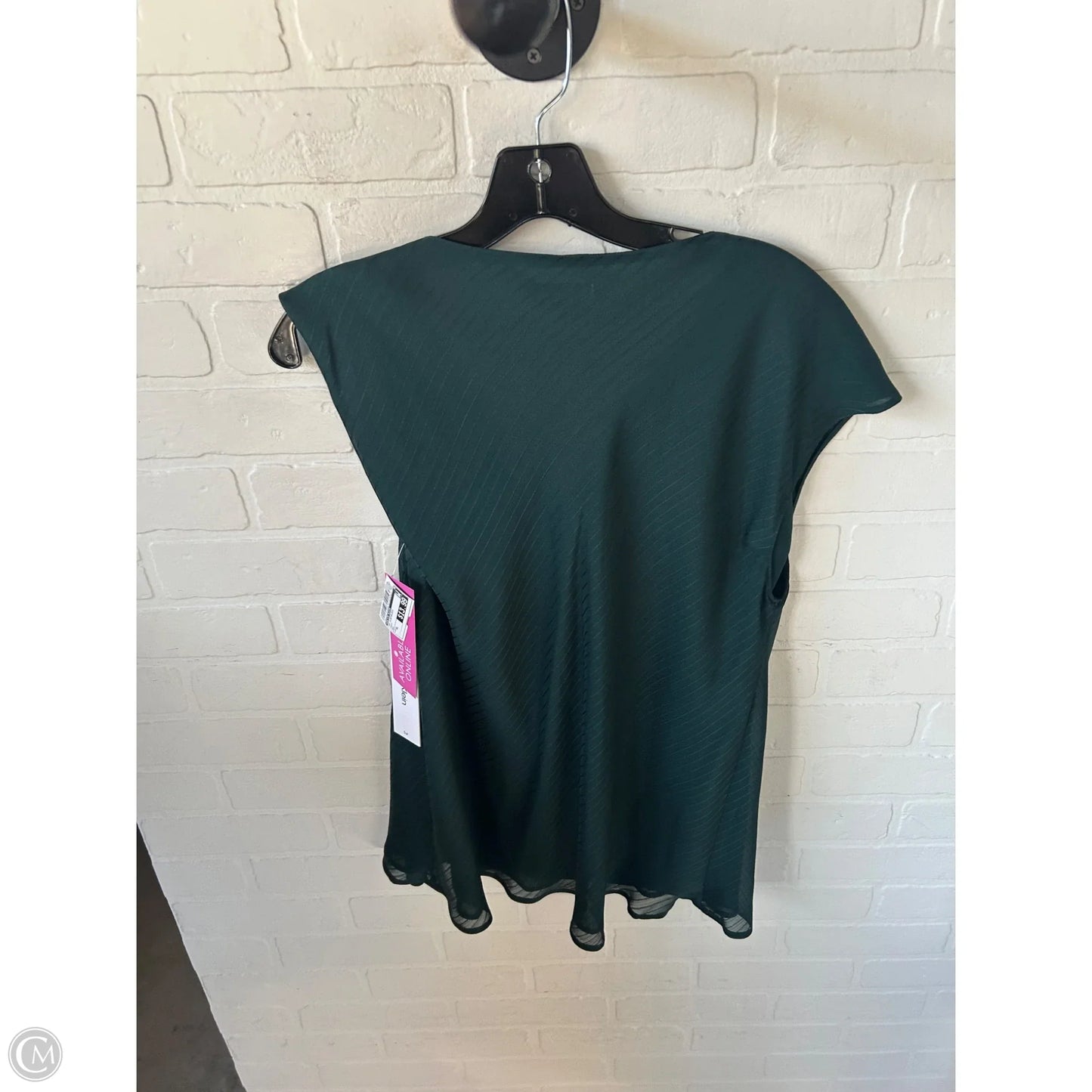 Top Sleeveless By Calvin Klein In Green, Size: Xl