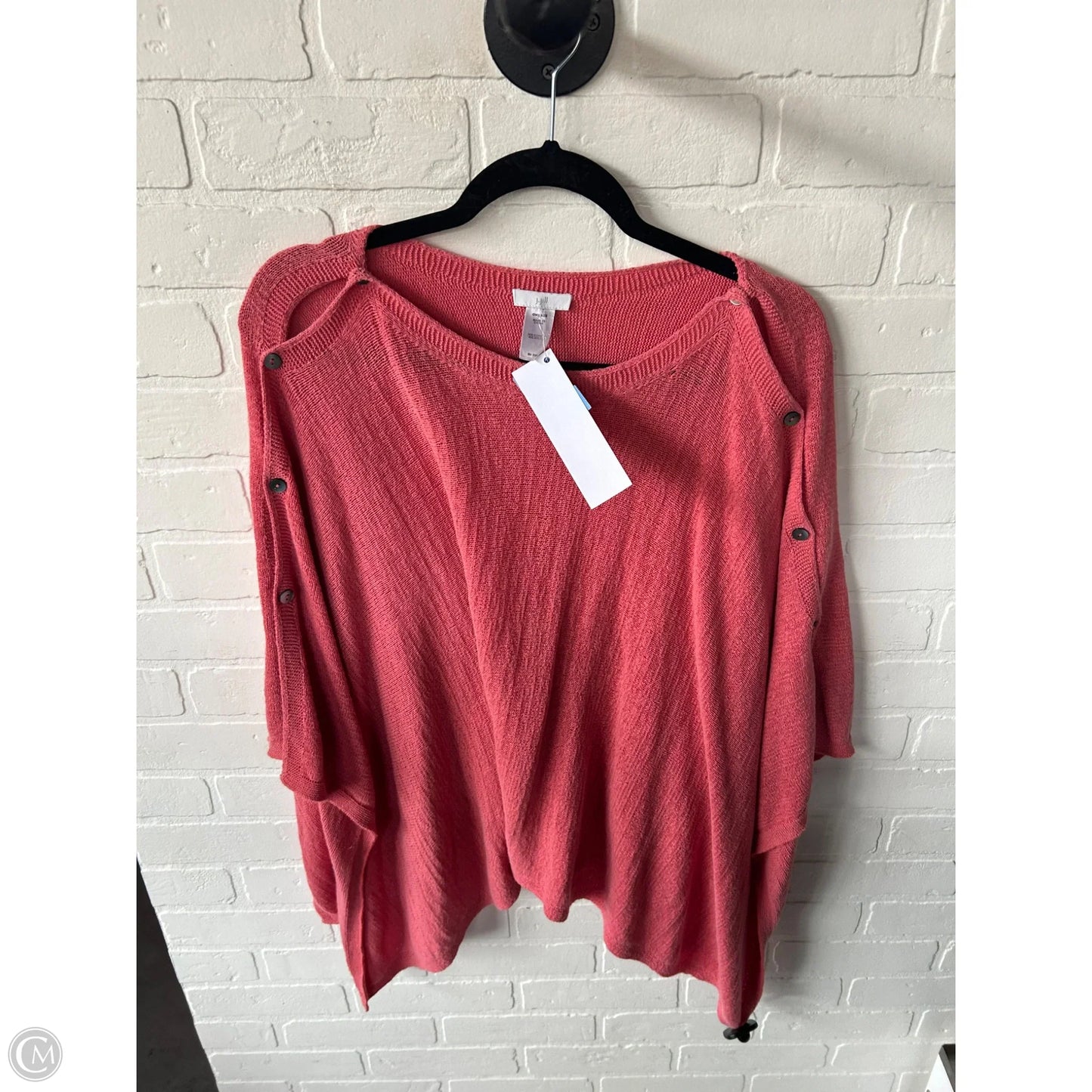 Poncho By J. Jill In Pink, Size: Osfm