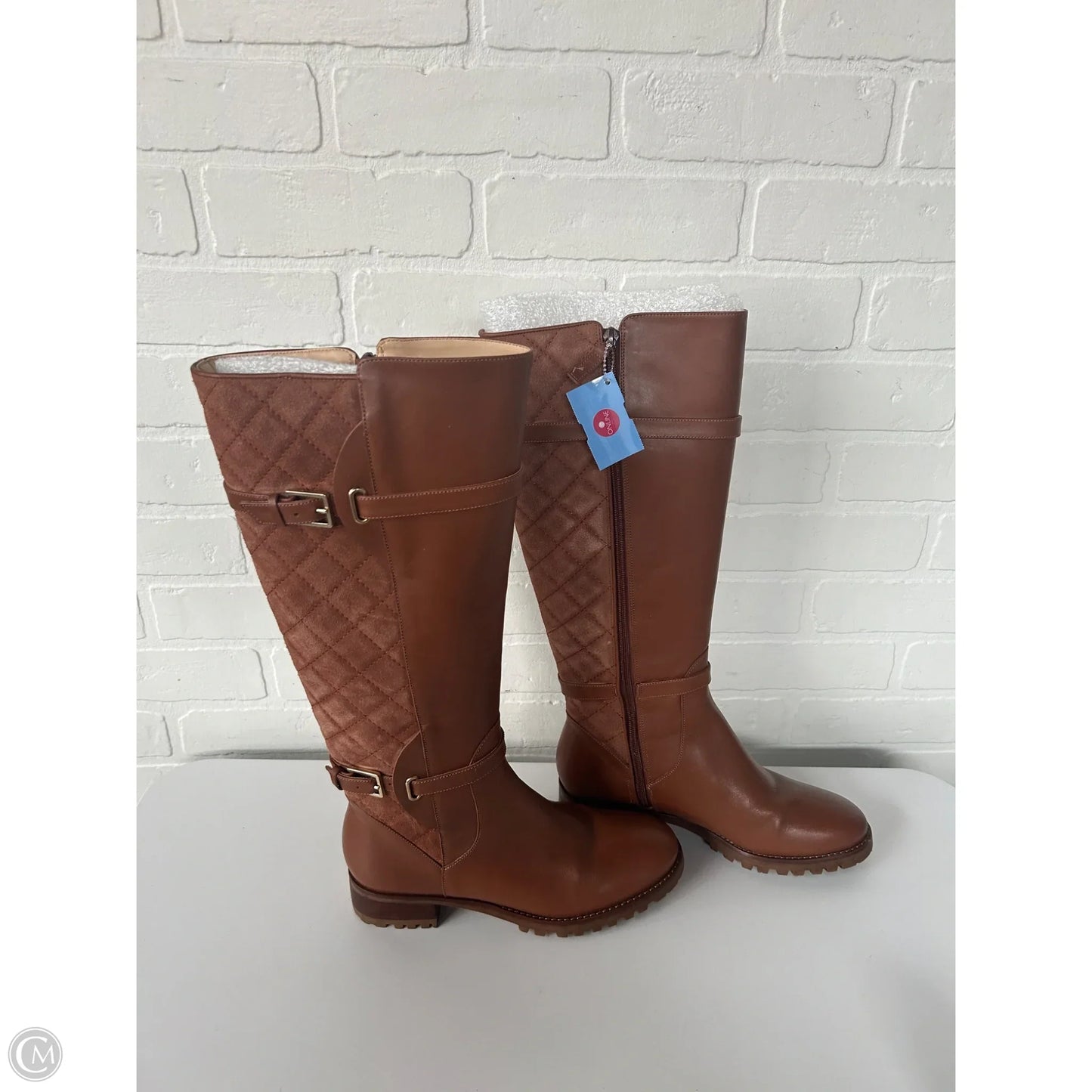 Boots Knee Flats By Talbots In Brown, Size: 7.5