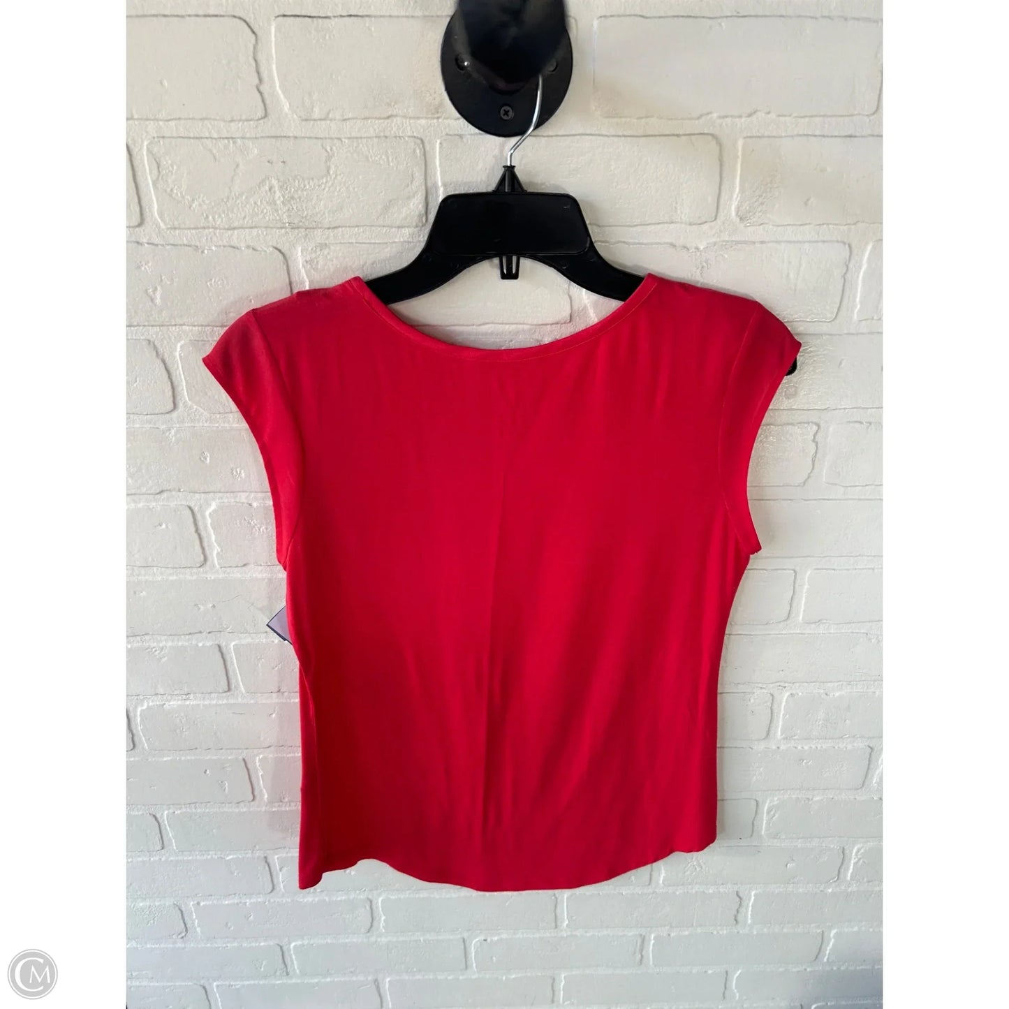 Top Short Sleeve By Calvin Klein In Pink, Size: Xs