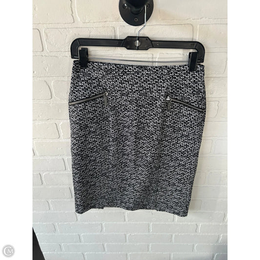 Skirt Mini & Short By Michael By Michael Kors In Black & White, Size: 4