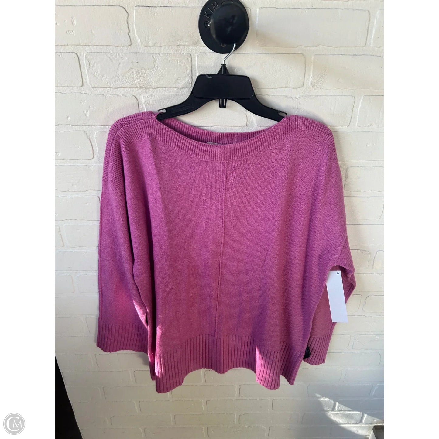 Sweater By Loft In Pink, Size: L