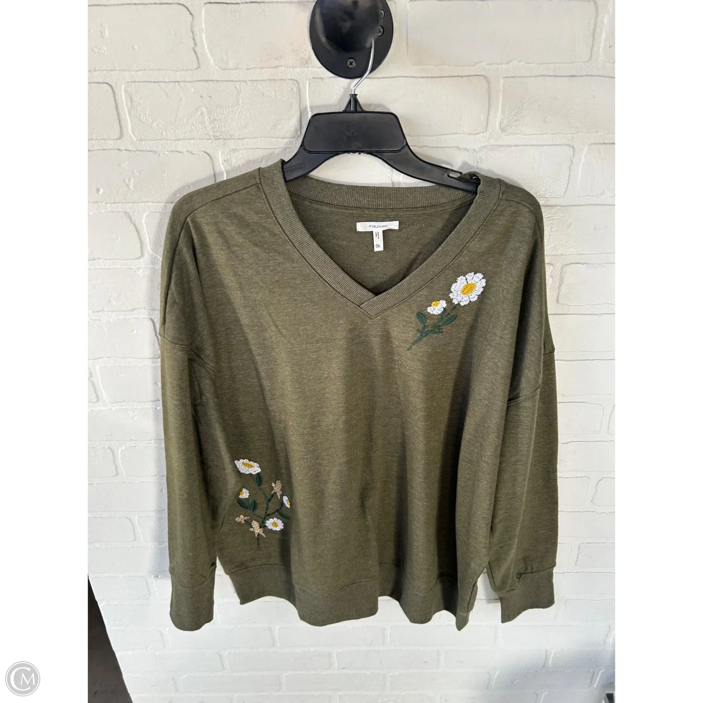 Sweatshirt Crewneck By Maurices In Green, Size: 0x