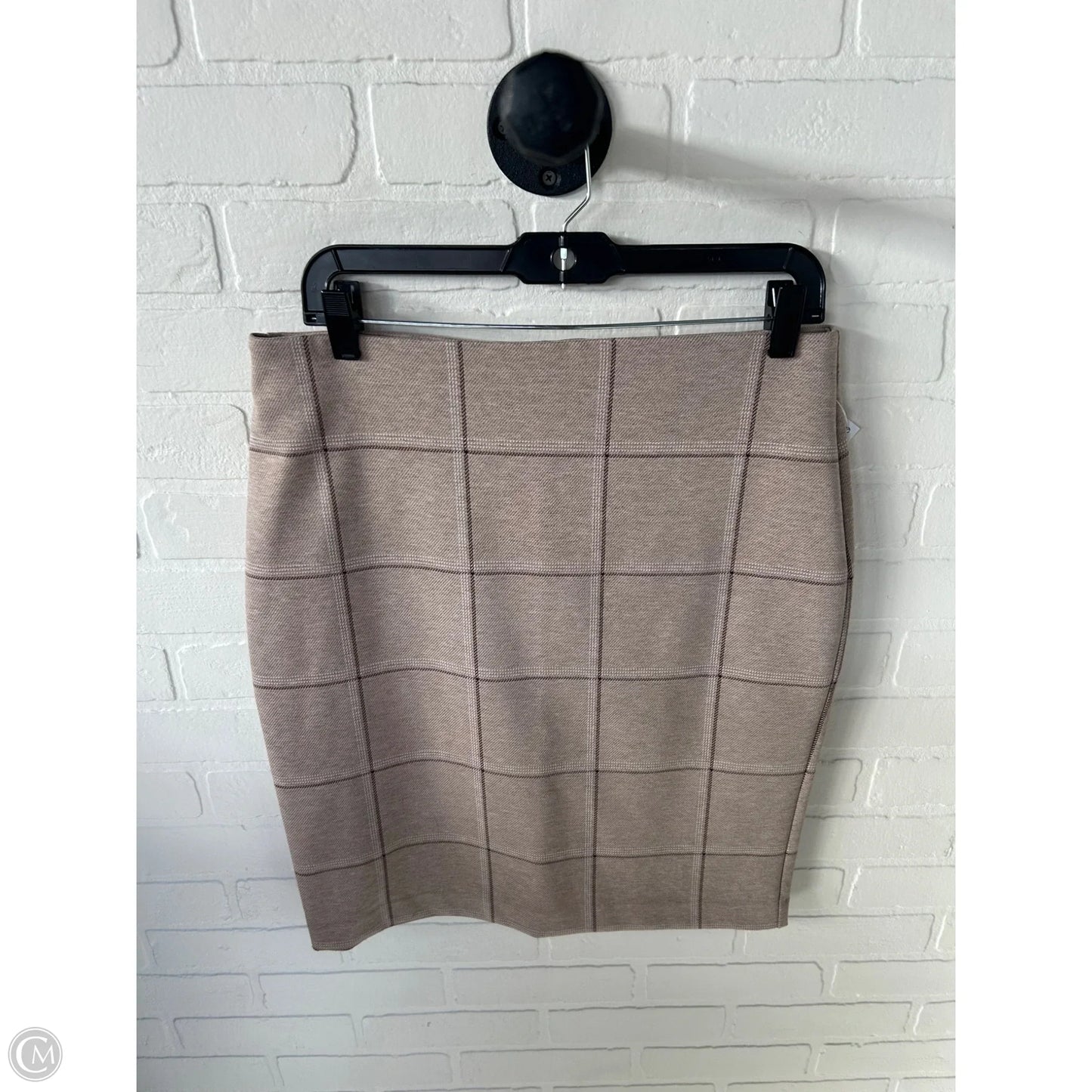 Skirt Mini & Short By Ann Taylor In Brown & Tan, Size: 8