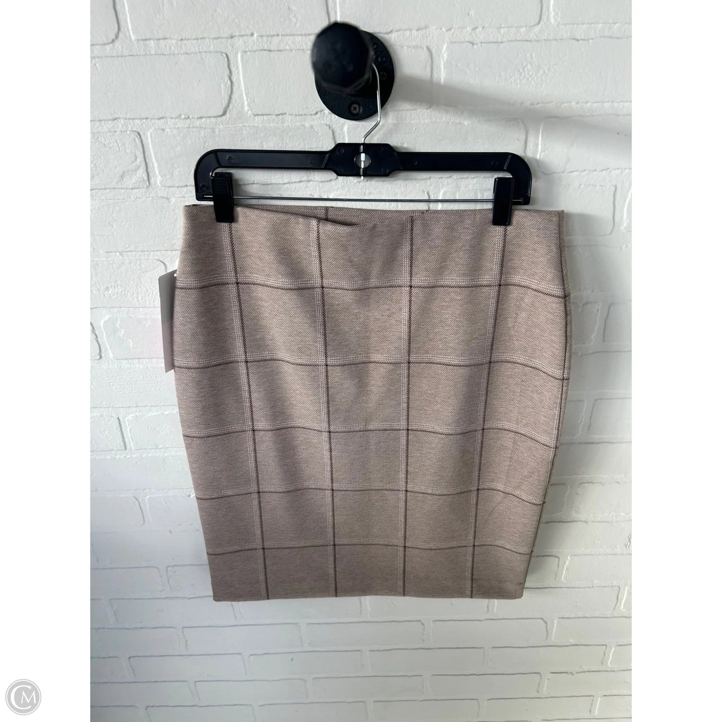 Skirt Mini & Short By Ann Taylor In Brown & Tan, Size: 8