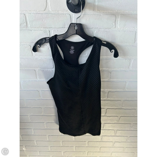 Athletic Tank Top By Gaiam In Black, Size: S