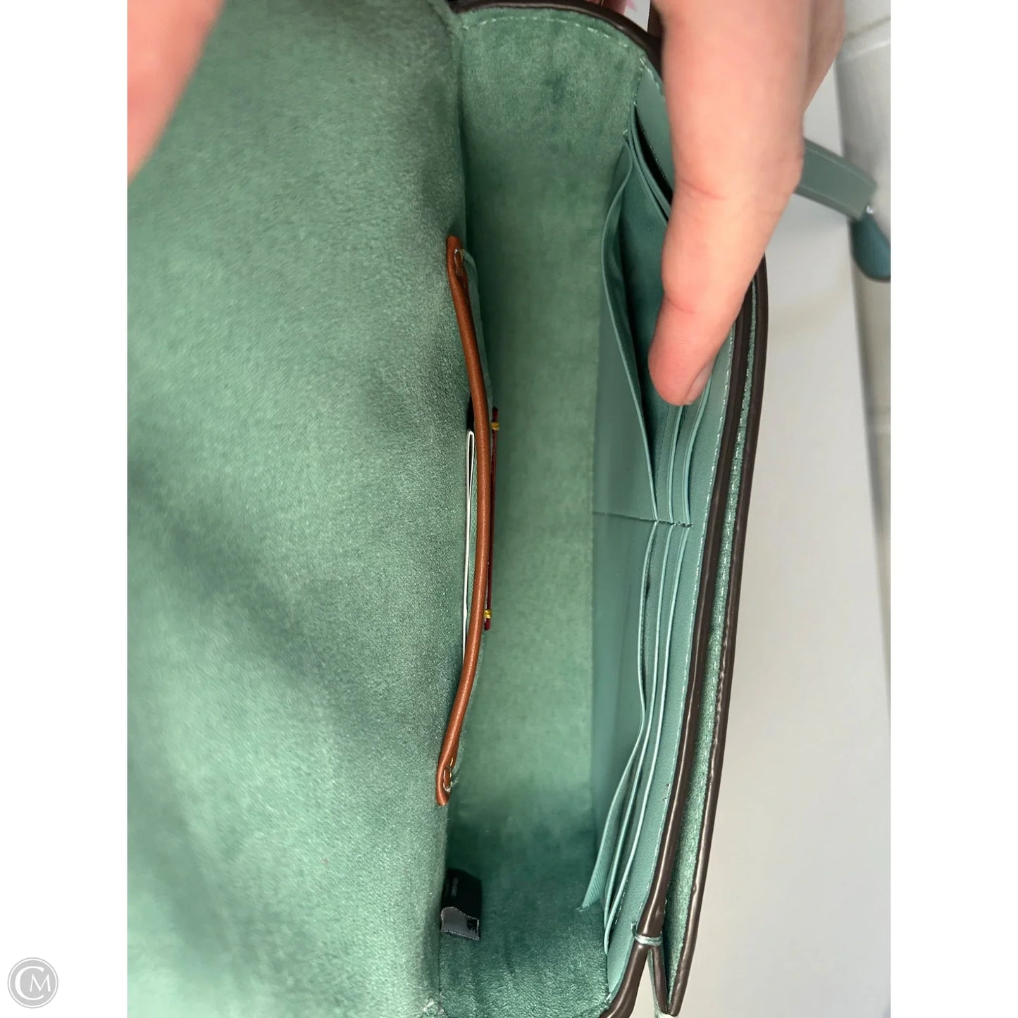 Crossbody Designer By Coach, Size: Small