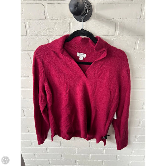 Sweater By J. Crew In Red, Size: S
