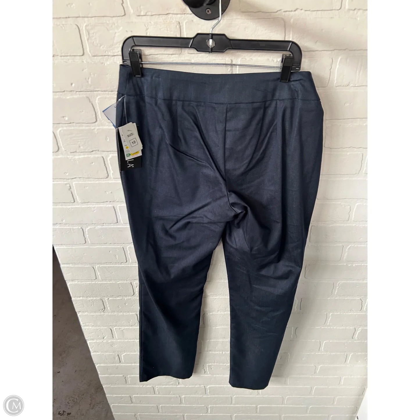 Pants Dress By Clothes Mentor In Blue Denim, Size: 10