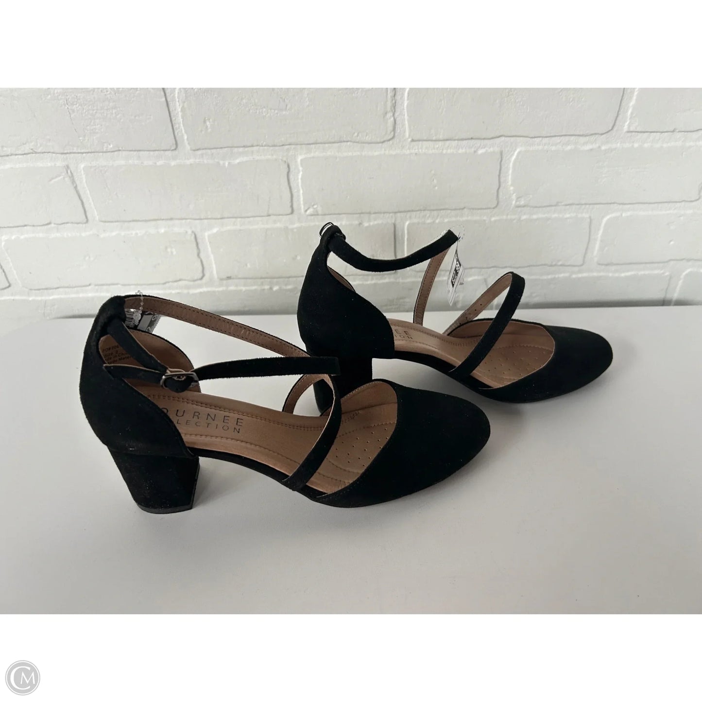 Shoes Heels Block By Journee In Black, Size: 9