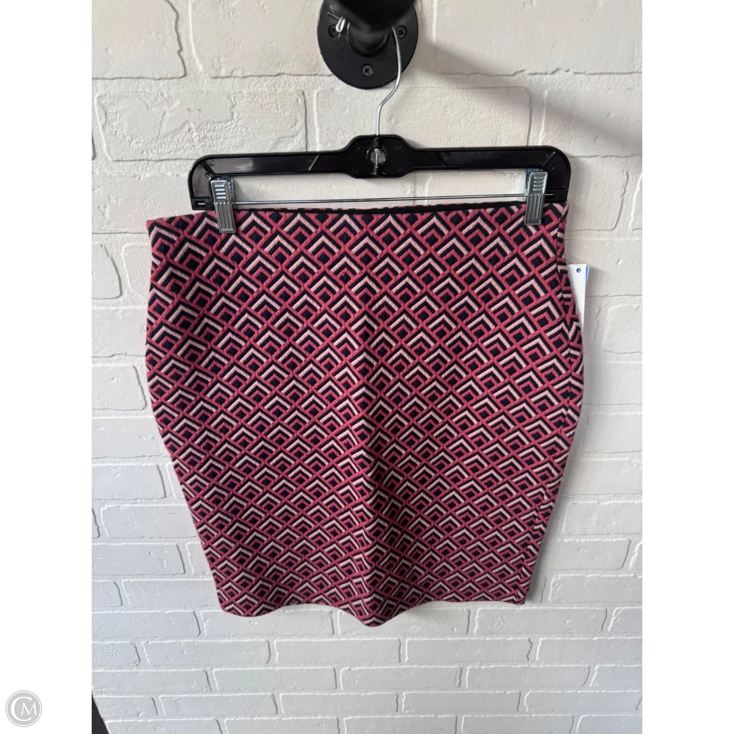 Skirt Mini & Short By Loft In Blue & Pink, Size: 8