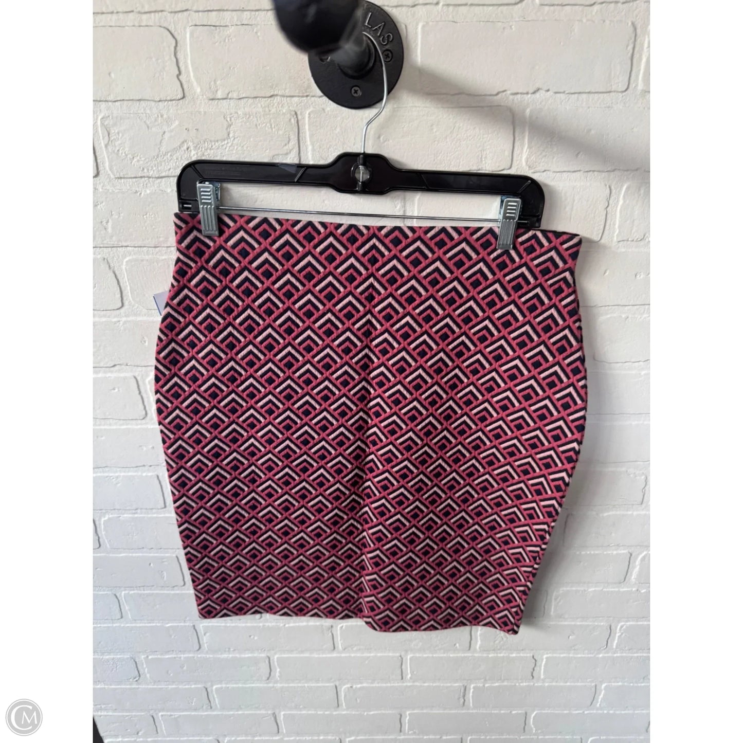 Skirt Mini & Short By Loft In Blue & Pink, Size: 8