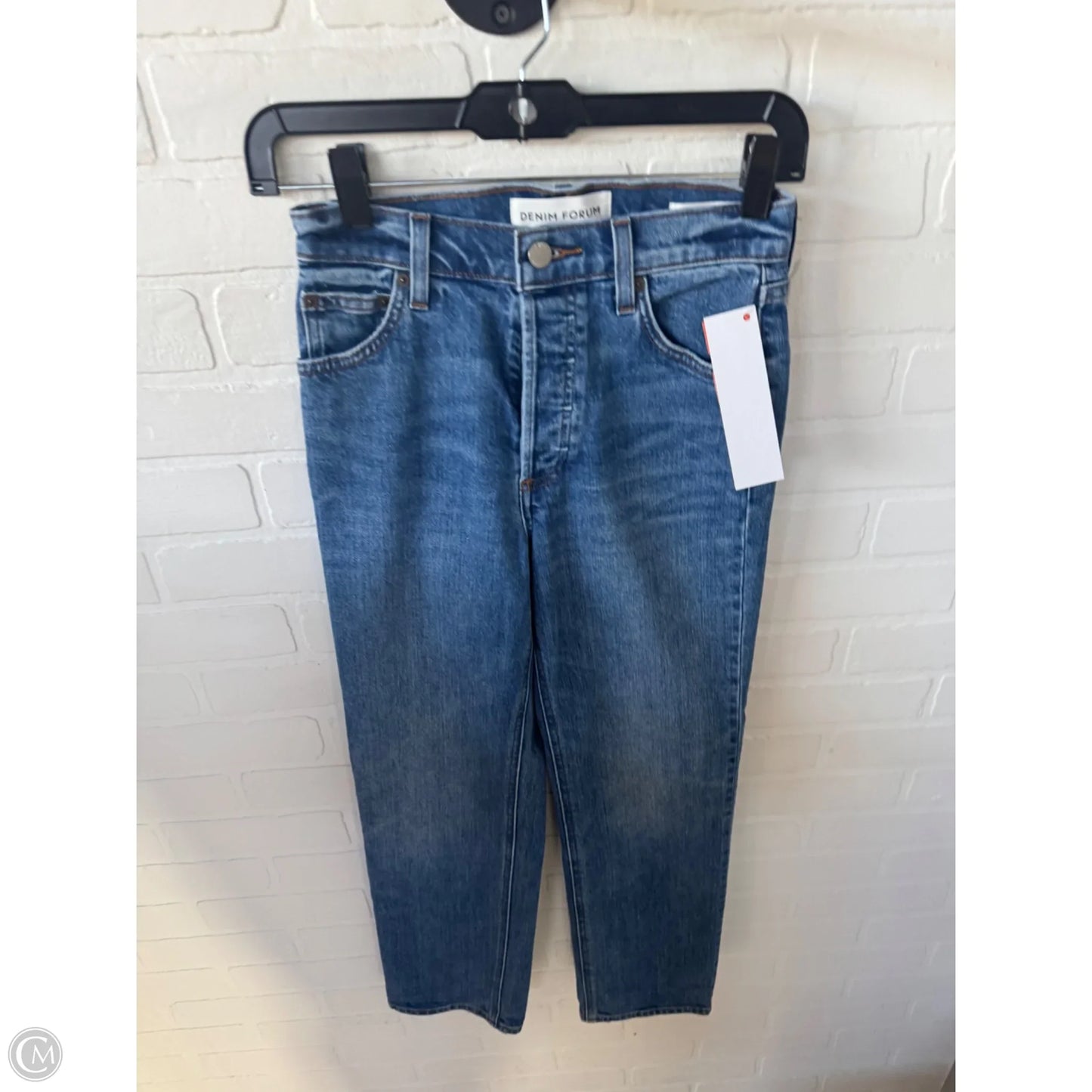 Jeans Straight By Clothes Mentor In Blue Denim, Size: 0