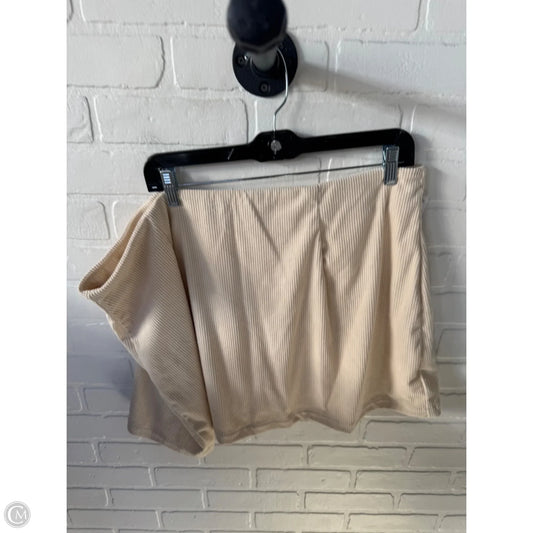 Skort By Halara In Tan, Size: 20