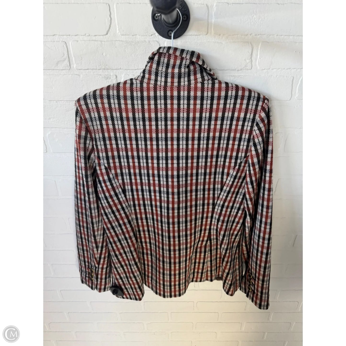 Blazer By Cabi In Brown & Orange, Size: M