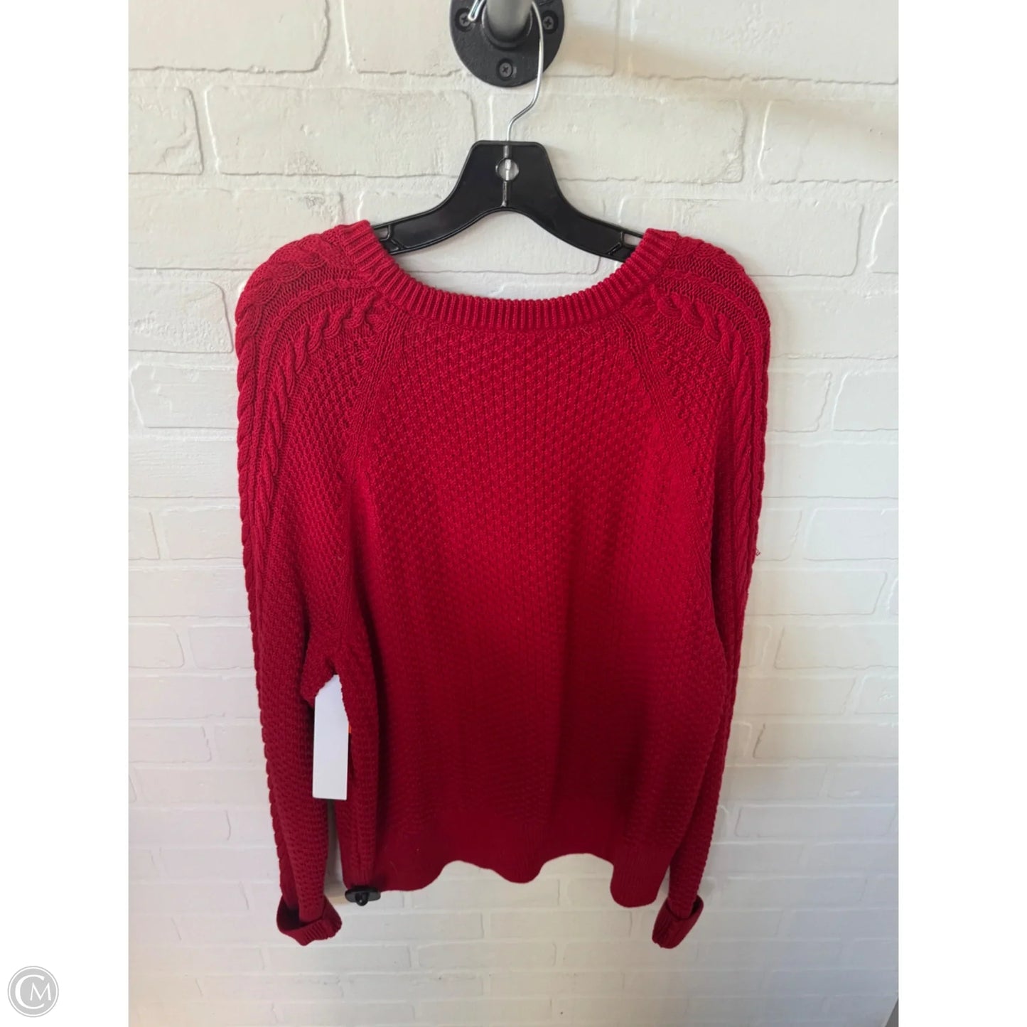 Sweater By Gap In Red, Size: Xxl