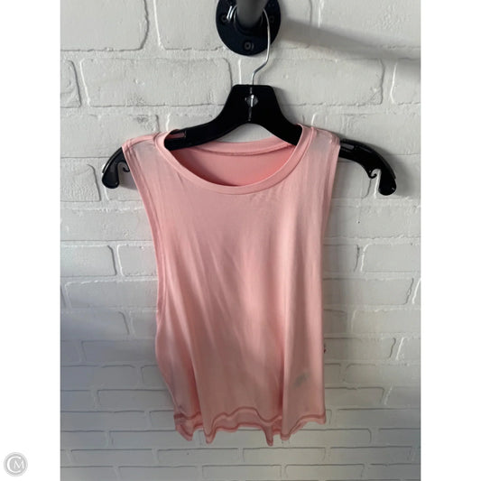 Athletic Tank Top By Shein In Pink, Size: S
