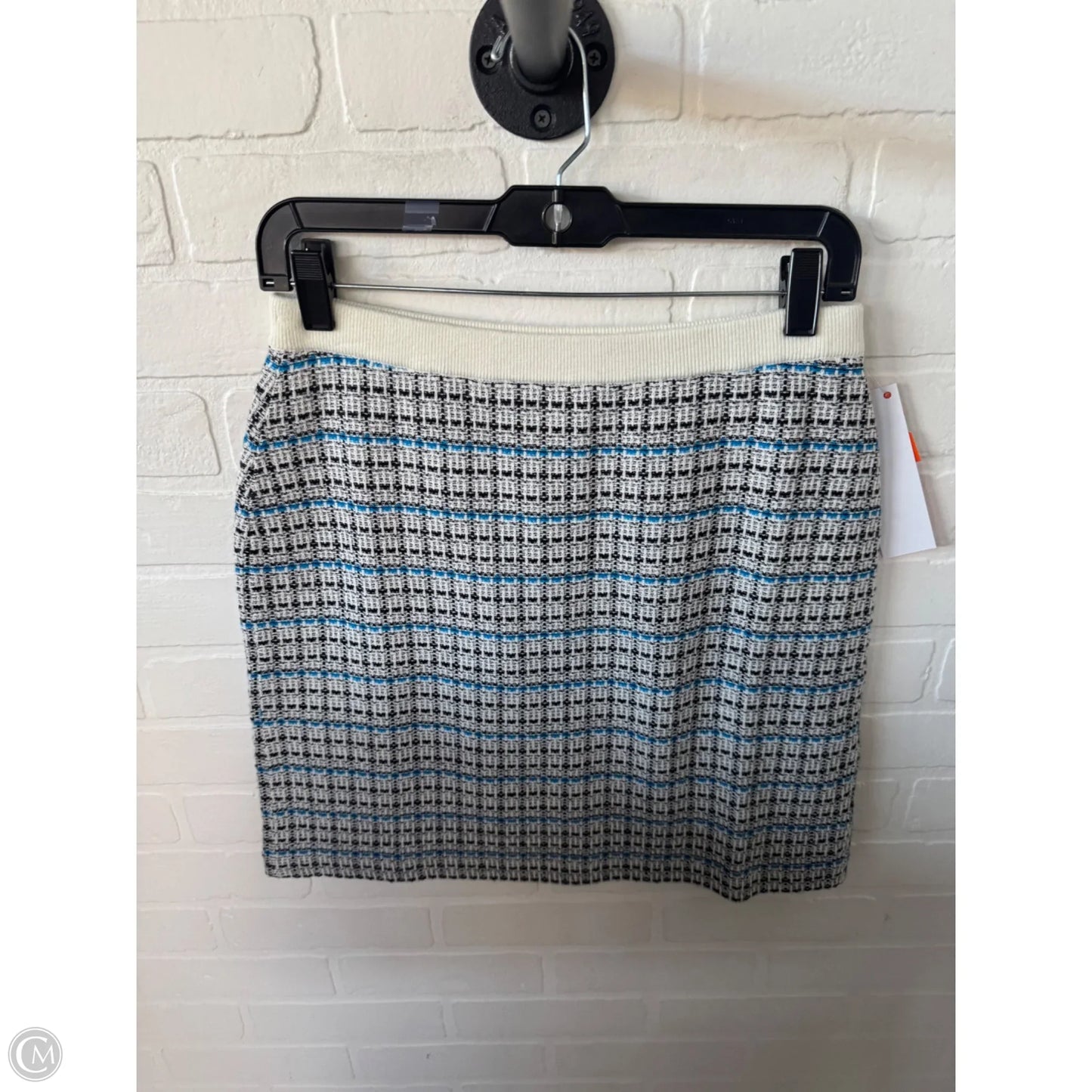 Skirt Mini & Short By Talbots In Black & Cream, Size: 2