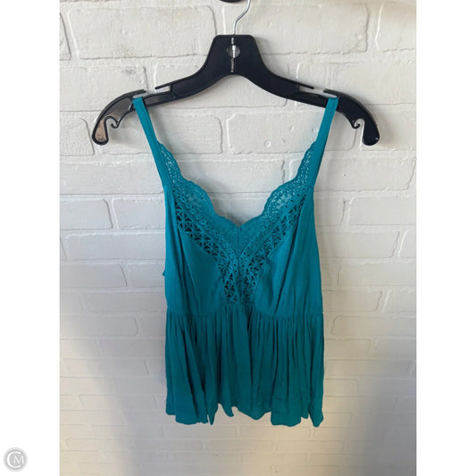 Top Sleeveless By Torrid In Blue, Size: 1x