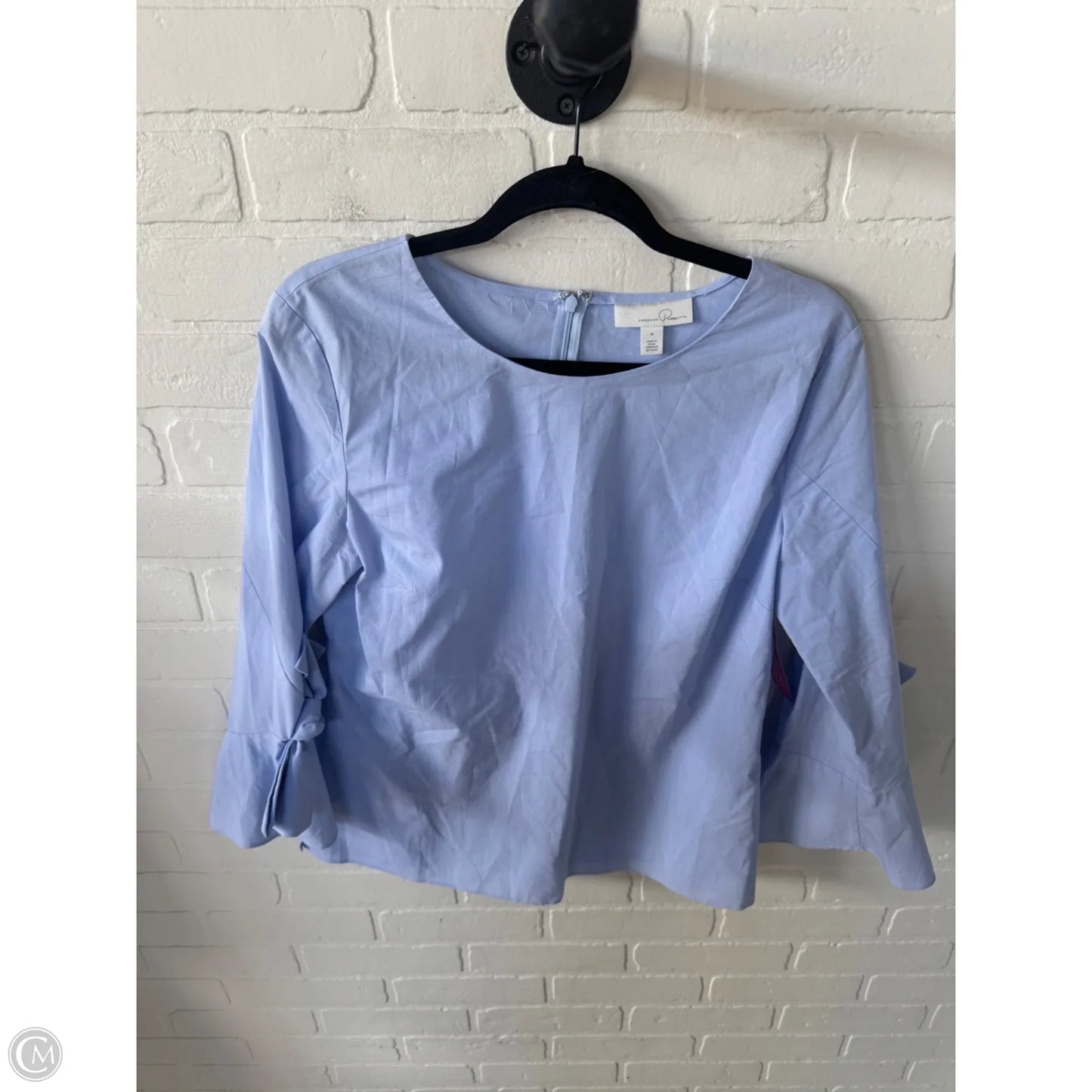 Top Long Sleeve By Clothes Mentor In Blue, Size: M