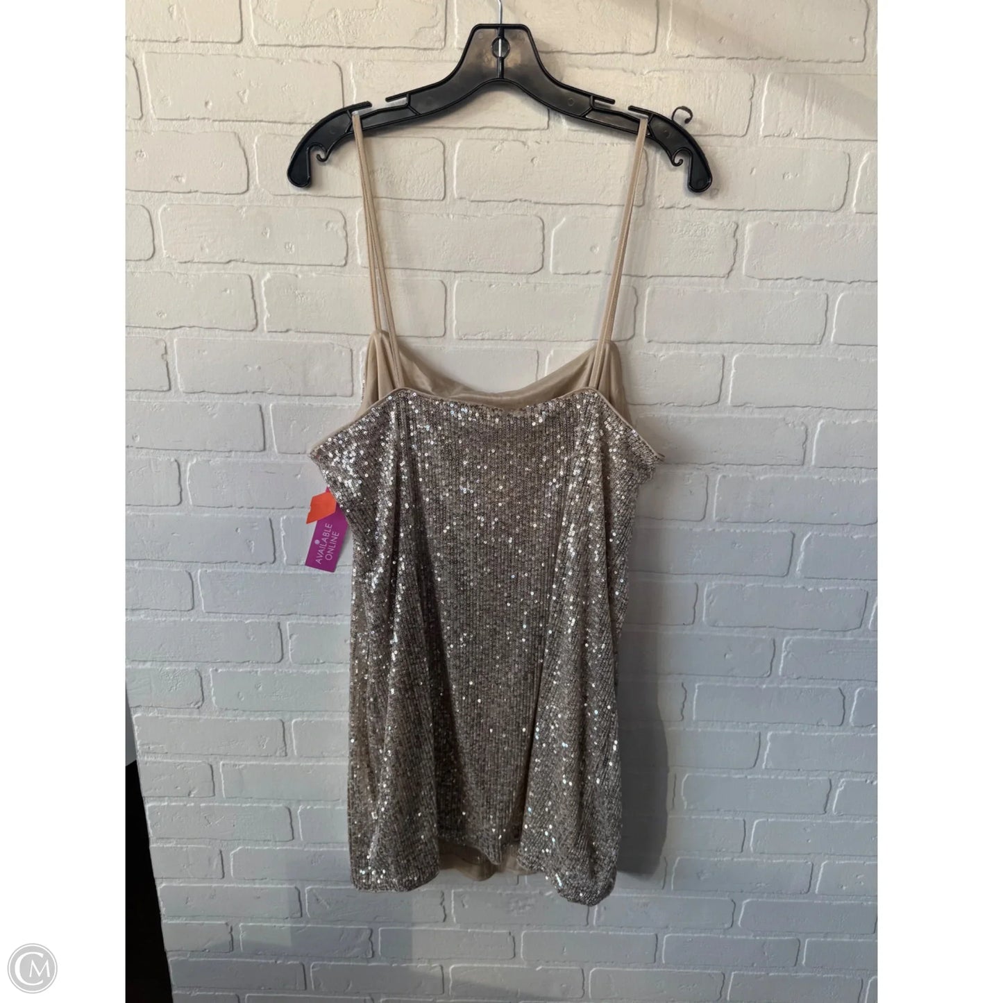 Dress Party Short By Divided In Gold, Size: Xl