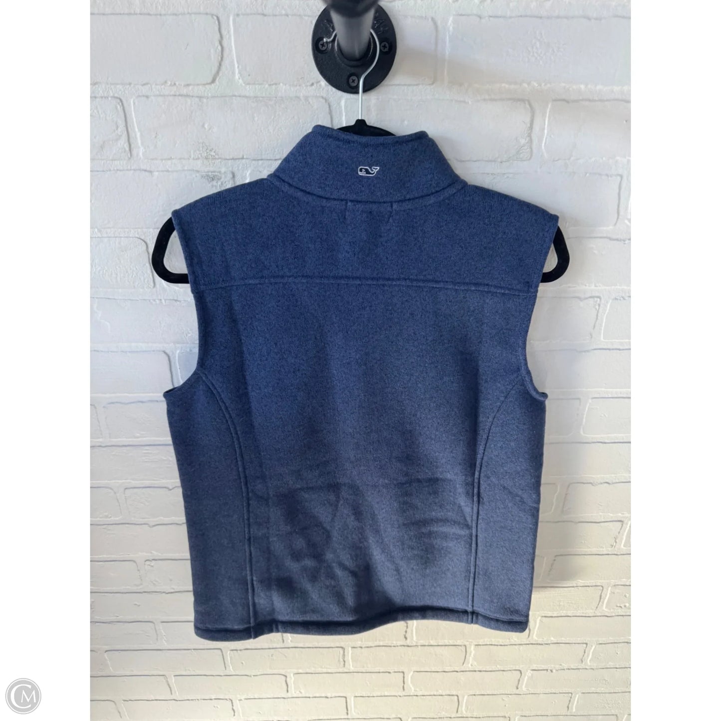 Vest Fleece By Vineyard Vines In Blue, Size: M