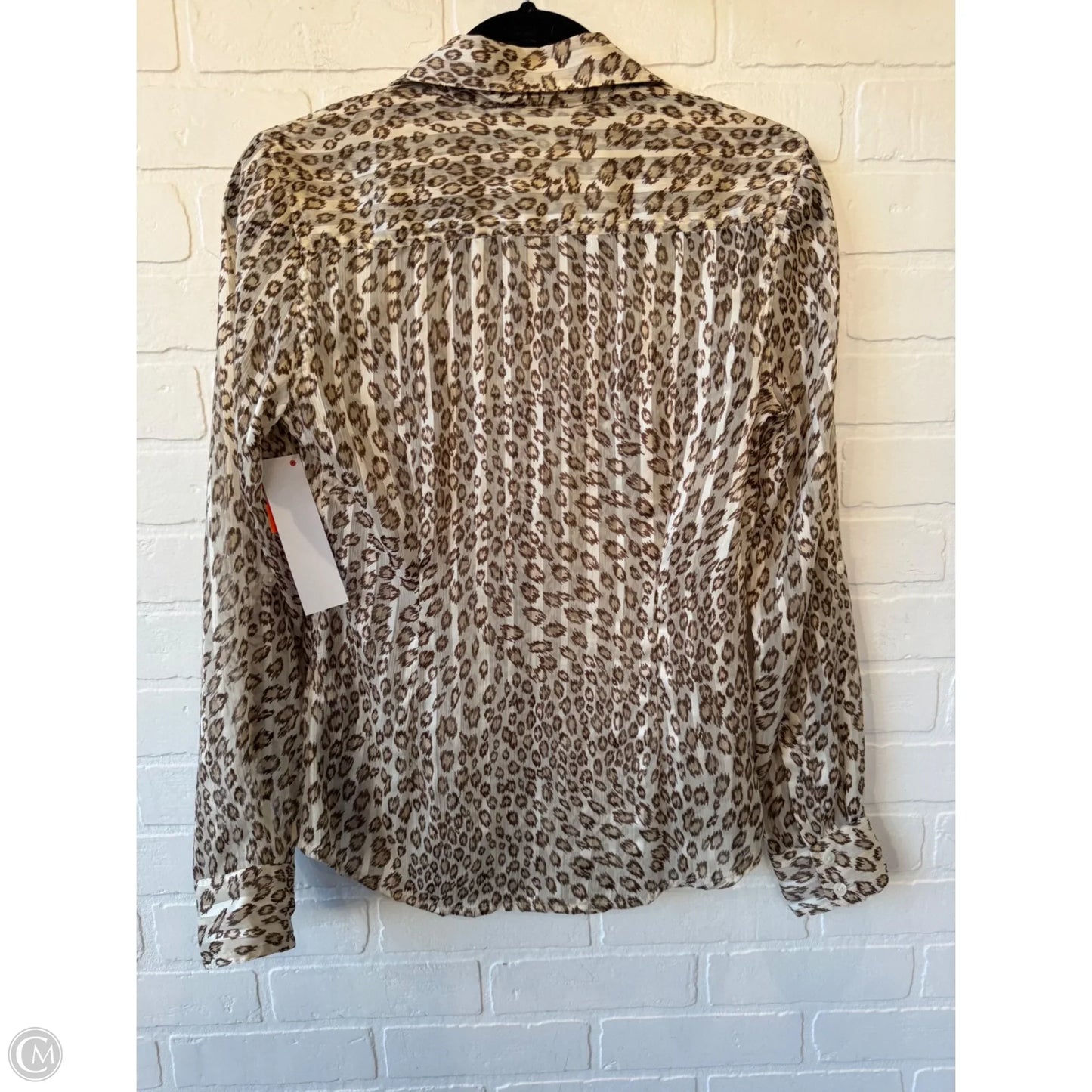 Top Long Sleeve By Lucky Brand In Brown, Size: S
