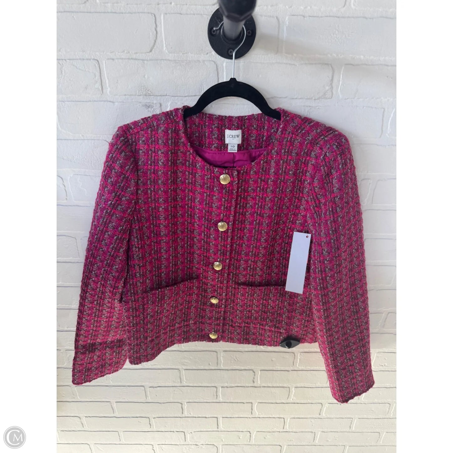 Blazer By J. Crew In Pink, Size: M