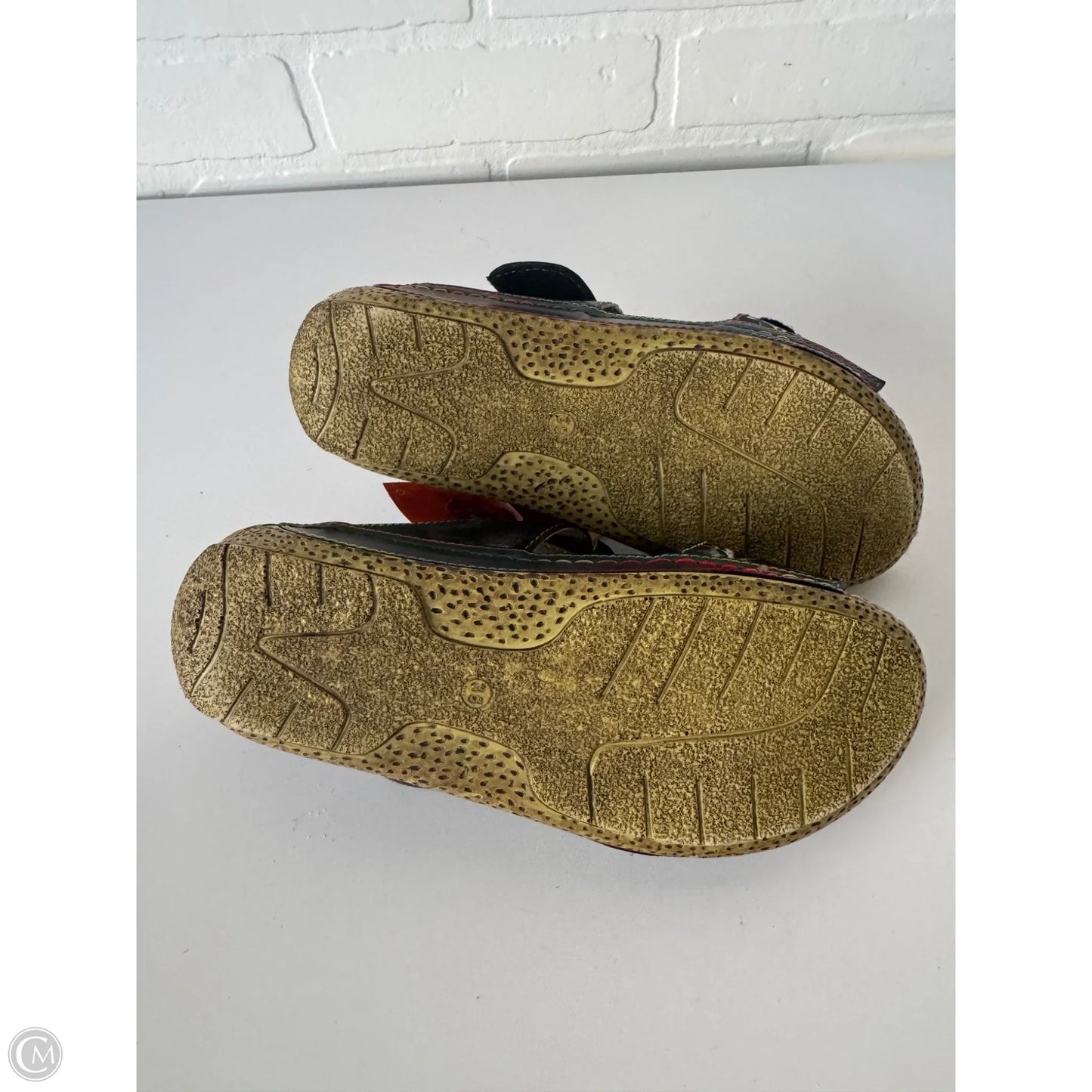 Sandals Flats By Spring Step In Blue, Size: 7.5