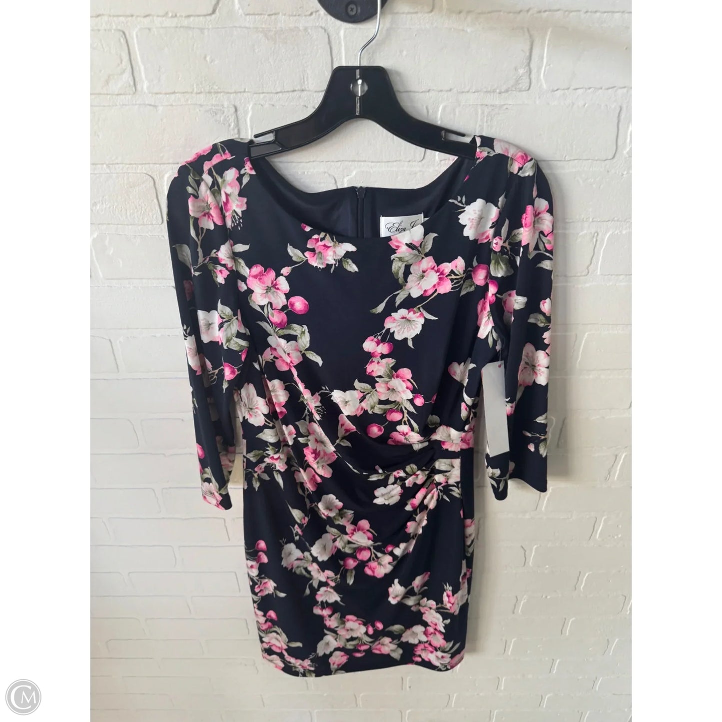 Dress Work By Eliza J In Blue & Pink, Size: M