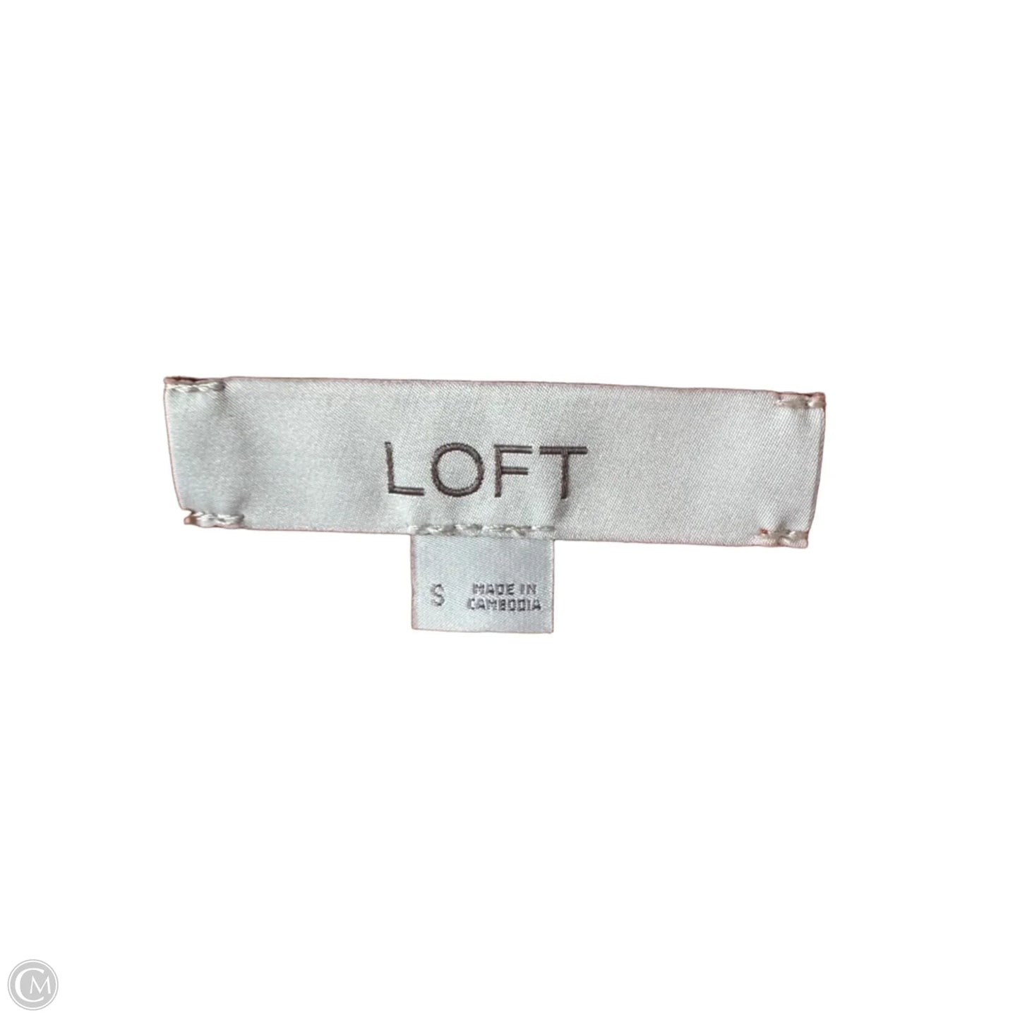 Sweater Cardigan By Loft In Orange, Size: S