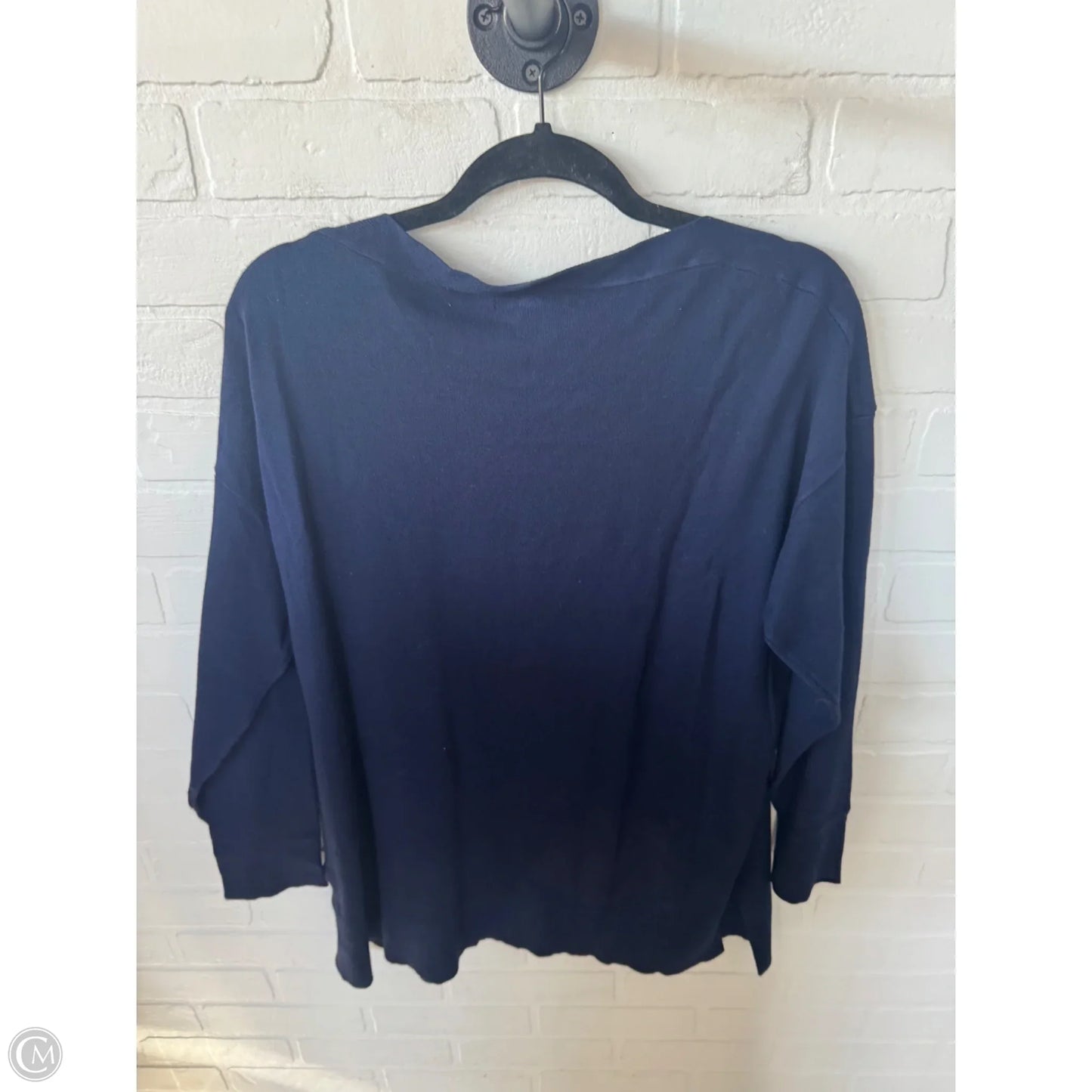 Sweater By Roz And Ali In Blue, Size: XL