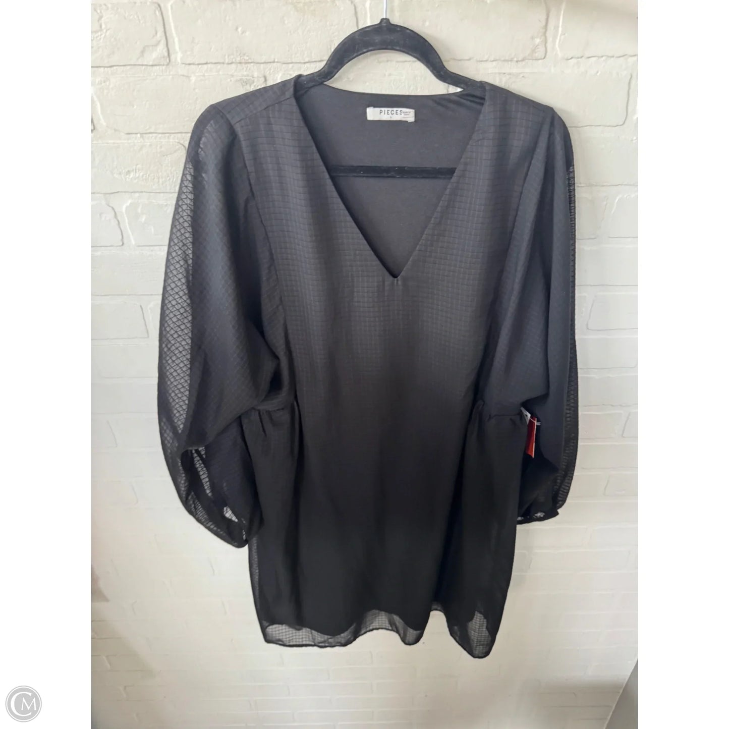 Dress Casual Short By Clothes Mentor In Black, Size: L