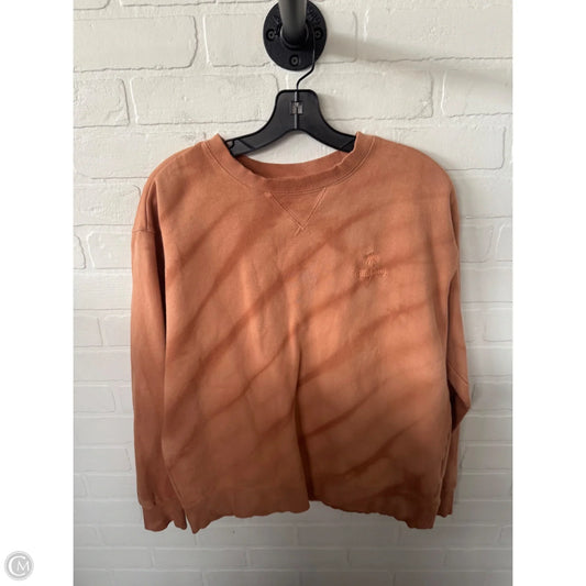 Sweatshirt Crewneck By Billabong In Orange, Size: M