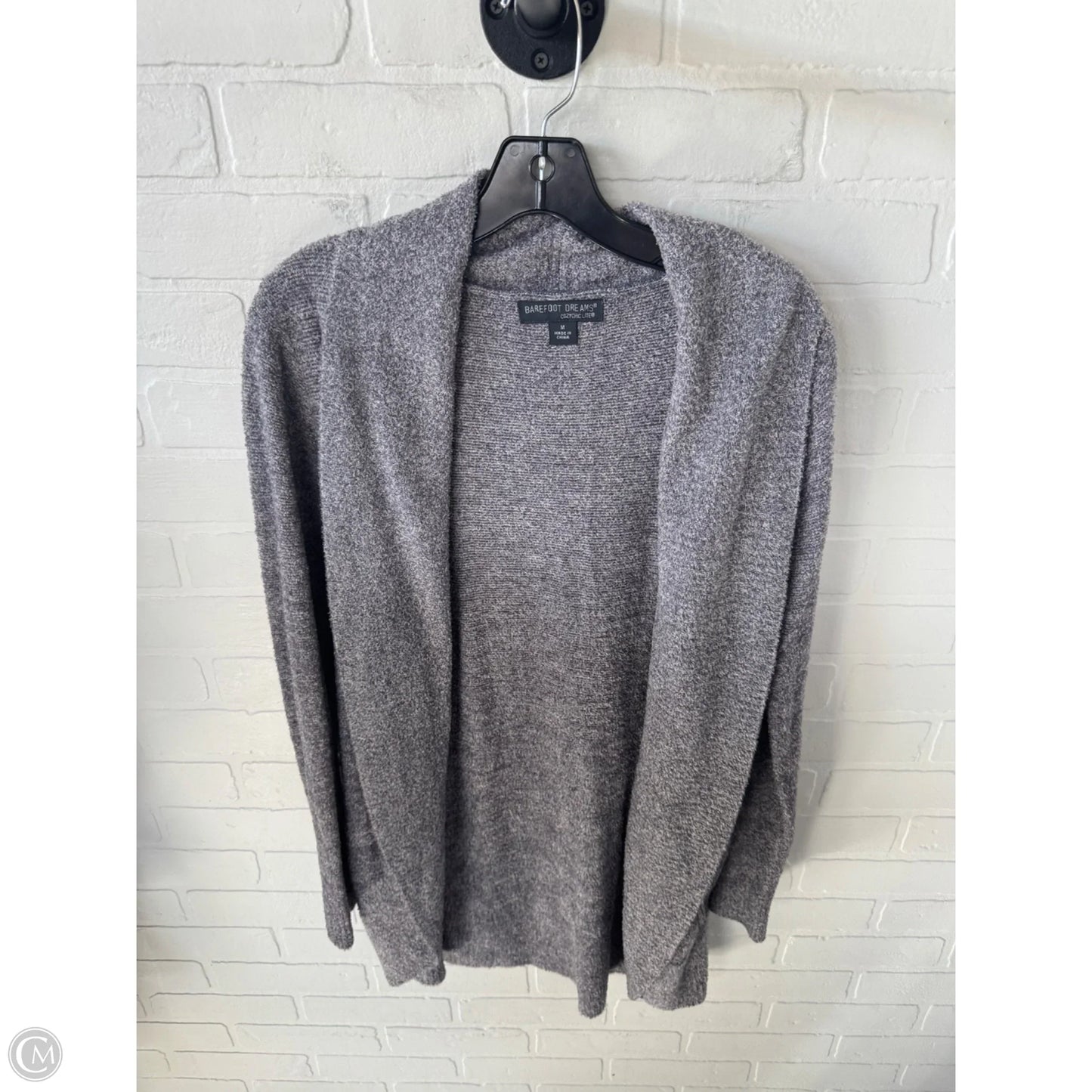 Sweater Cardigan By Barefoot Dreams In Purple, Size: M