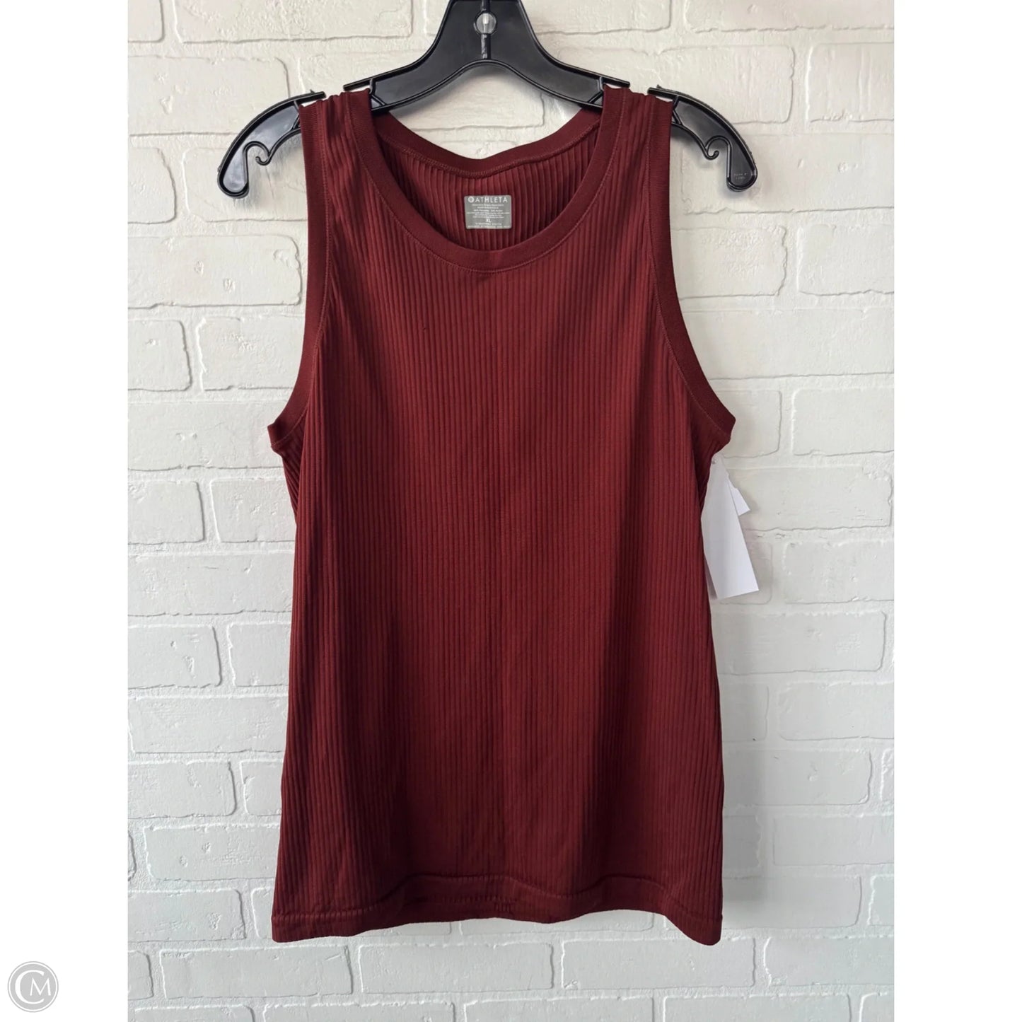 Athletic Tank Top By Athleta In Brown, Size: Xl