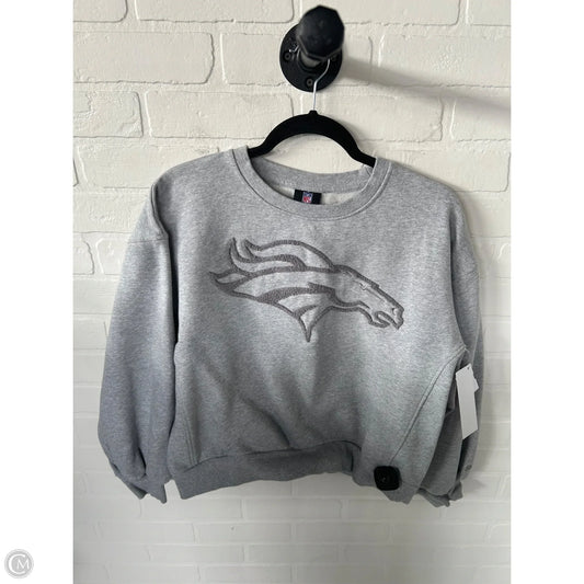 Sweatshirt Crewneck By Nfl In Grey, Size: Xl