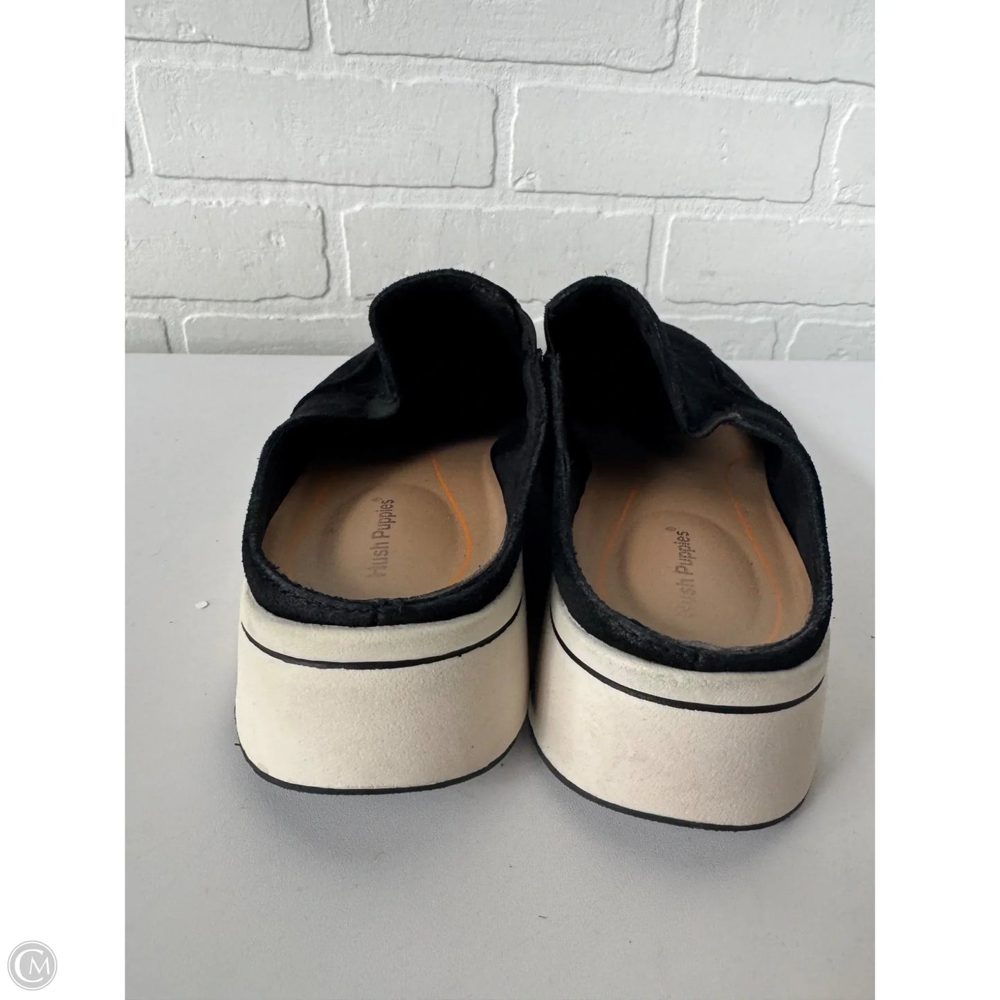 Shoes Flats By Hush Puppies In Black, Size: 8.5