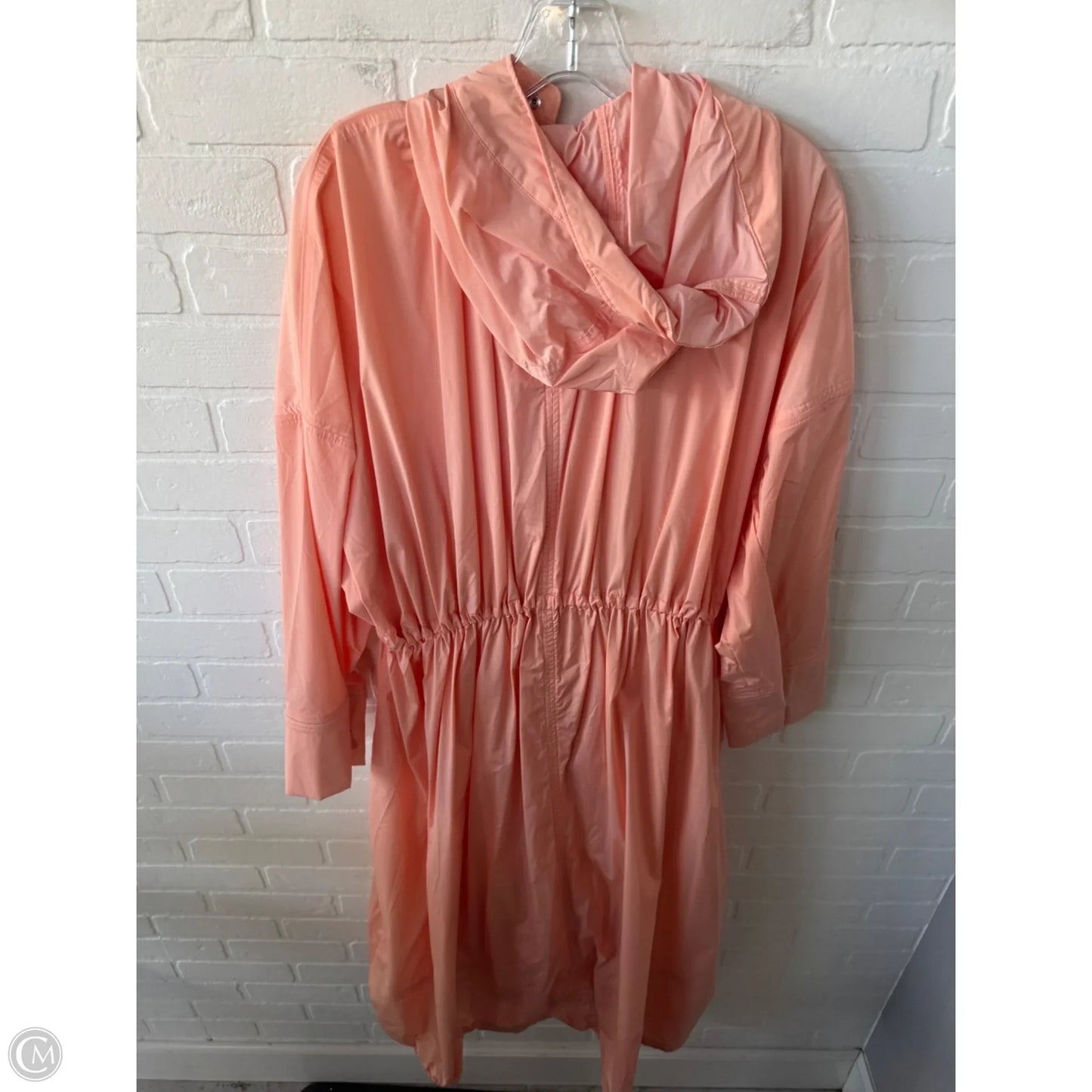 Coat Raincoat By Athleta In Peach, Size: S