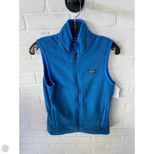 Vest Fleece By Patagonia In Blue, Size: S