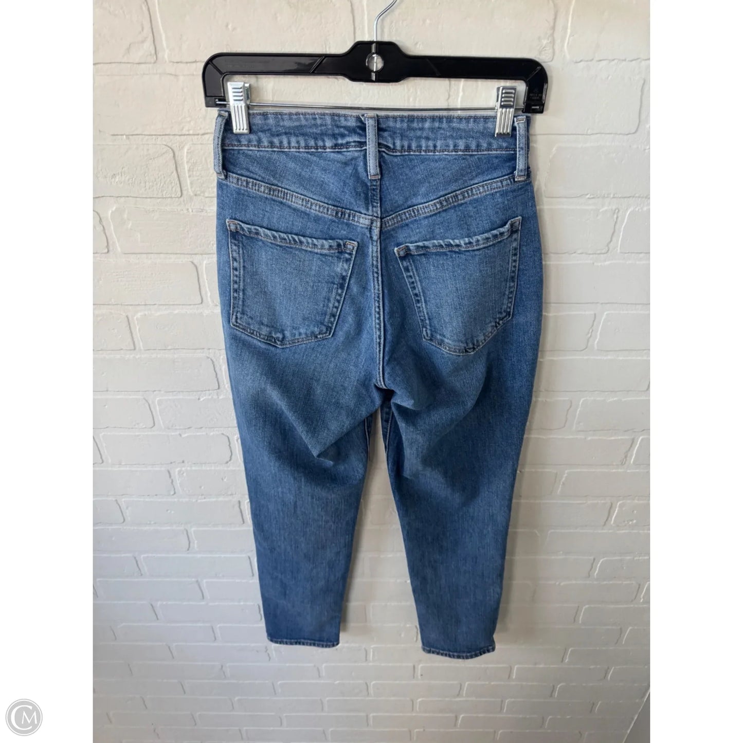 Jeans Straight By Old Navy In Blue Denim, Size: 0