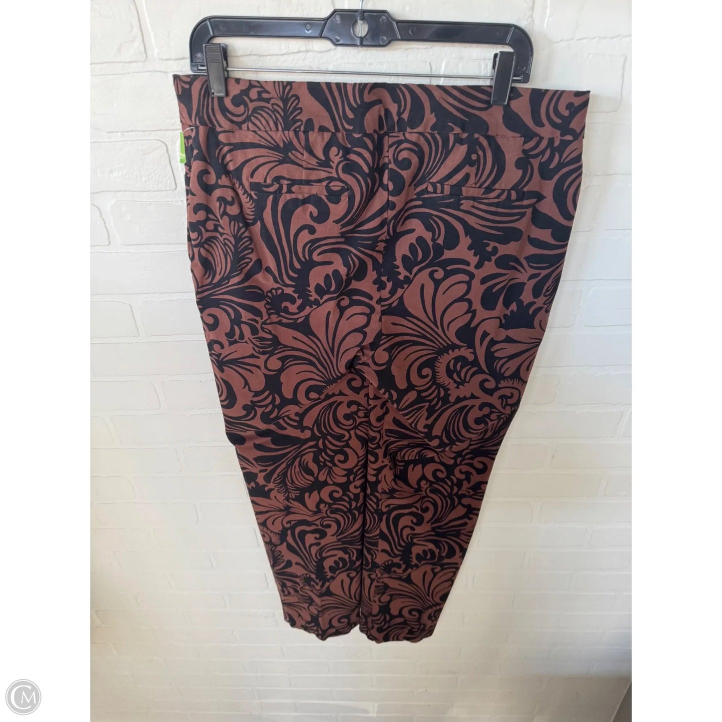 Pants Other By Chicos In Black & Brown, Size: 14