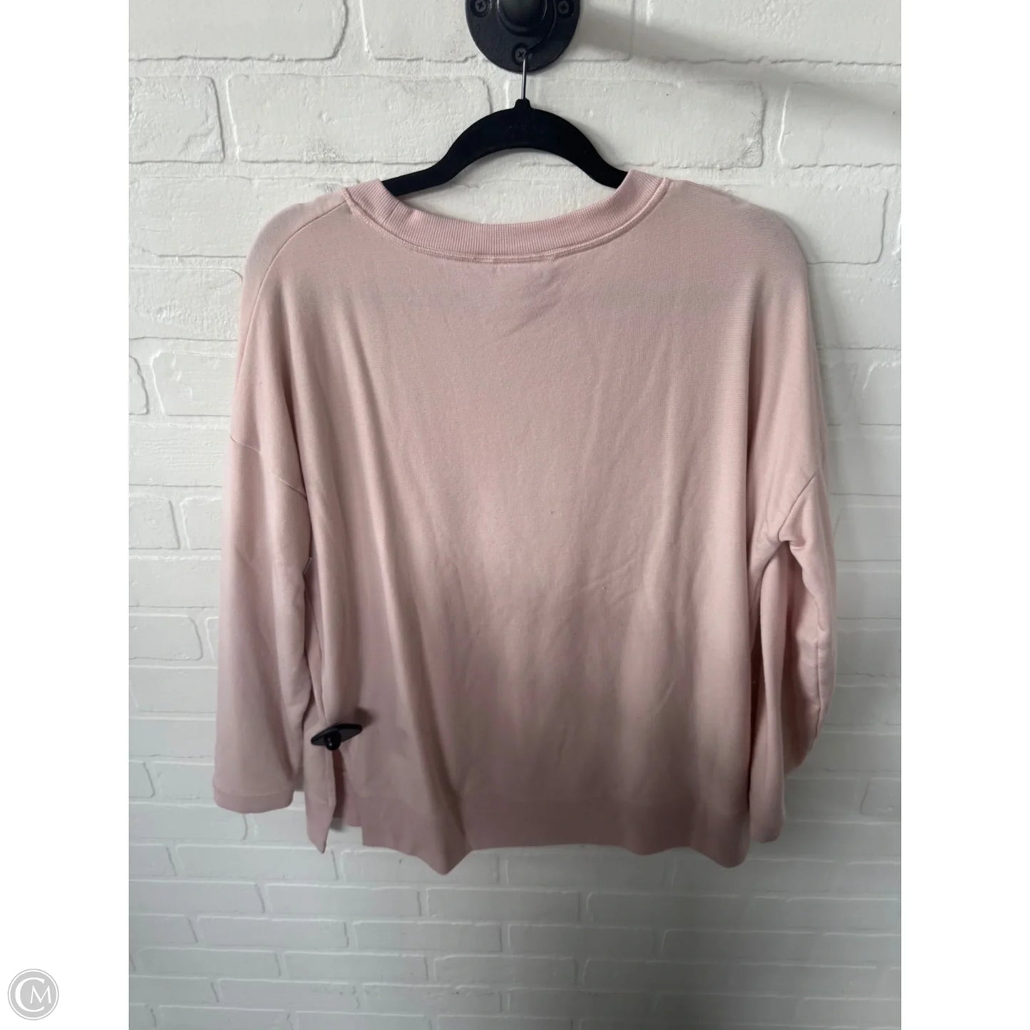 Athletic Sweatshirt Crewneck By Athleta In Pink, Size: L